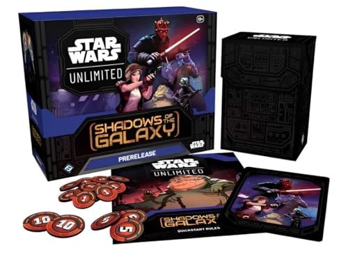 Star Wars: Unlimited - Schatten der Galaxis - Prerelease-Box mit 6 Boostern und vielem mehr - DEUTSCH