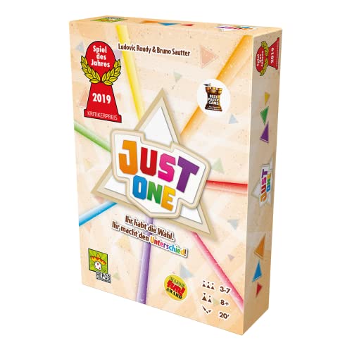 Just One, Grundspiel, Partyspiel, Spiel des Jahres 2019, 3-7 Spieler, Ab 8+ Jahren, 20+ Minuten, Deutsch, Repos Production