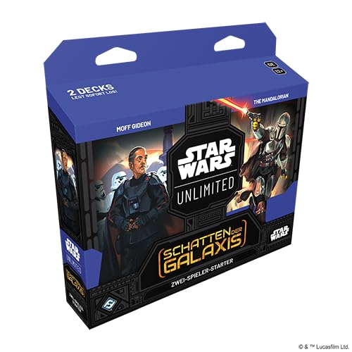 Star Wars: Unlimited - Schatten der Galaxis - Zwei Spieler Starter - Deutsch - Originalverpackt - Trading Card Game