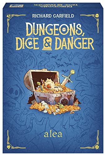 Dungeons, Dice and Danger, alea Strategiespiel, Würfelspiel für Erwachsene, Roll & Write Spiel ab 12 Jahren, Ravensburger 27270