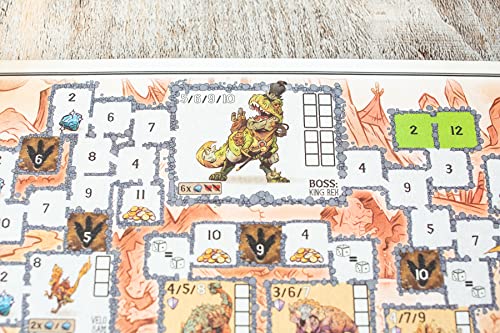 Dungeons, Dice and Danger, alea Strategiespiel, Würfelspiel für Erwachsene, Roll & Write Spiel ab 12 Jahren, Ravensburger 27270