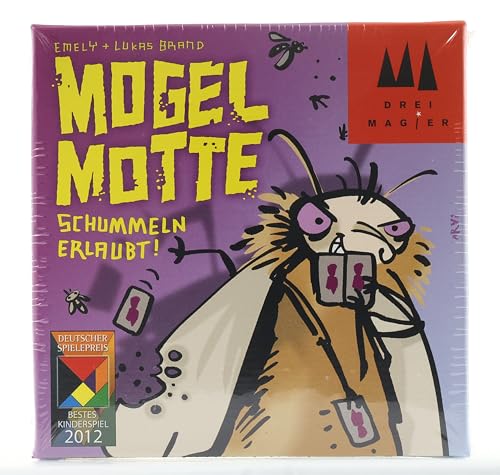 Schmidt Spiele 40862 Mogel Motte, Drei Magier Kartenspiel