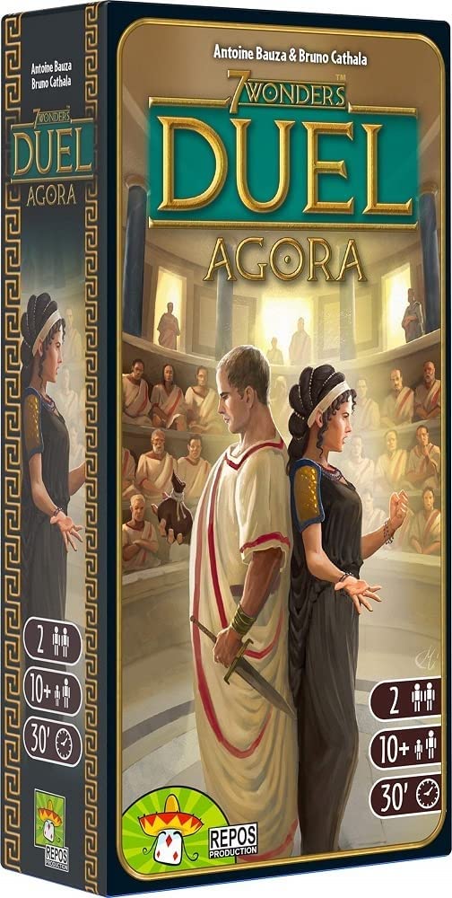 7 Wonders Duel | Repos Production | Agora, Erweiterung, Kennerspiel, Strategiespiel, 2 Spieler, Ab 10+ Jahren, 30+ Minuten, Deutsch |  | Repos Production