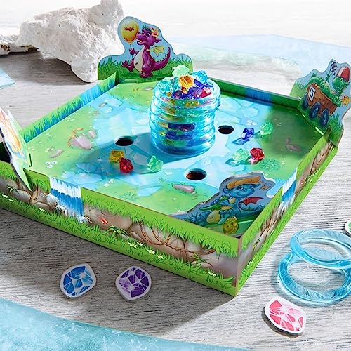 Haba Funkelschatz Brettspiel, Kinderspiel des Jahres 2018, Mitbringspiel für 2-4 Spieler ab 5 Jahren