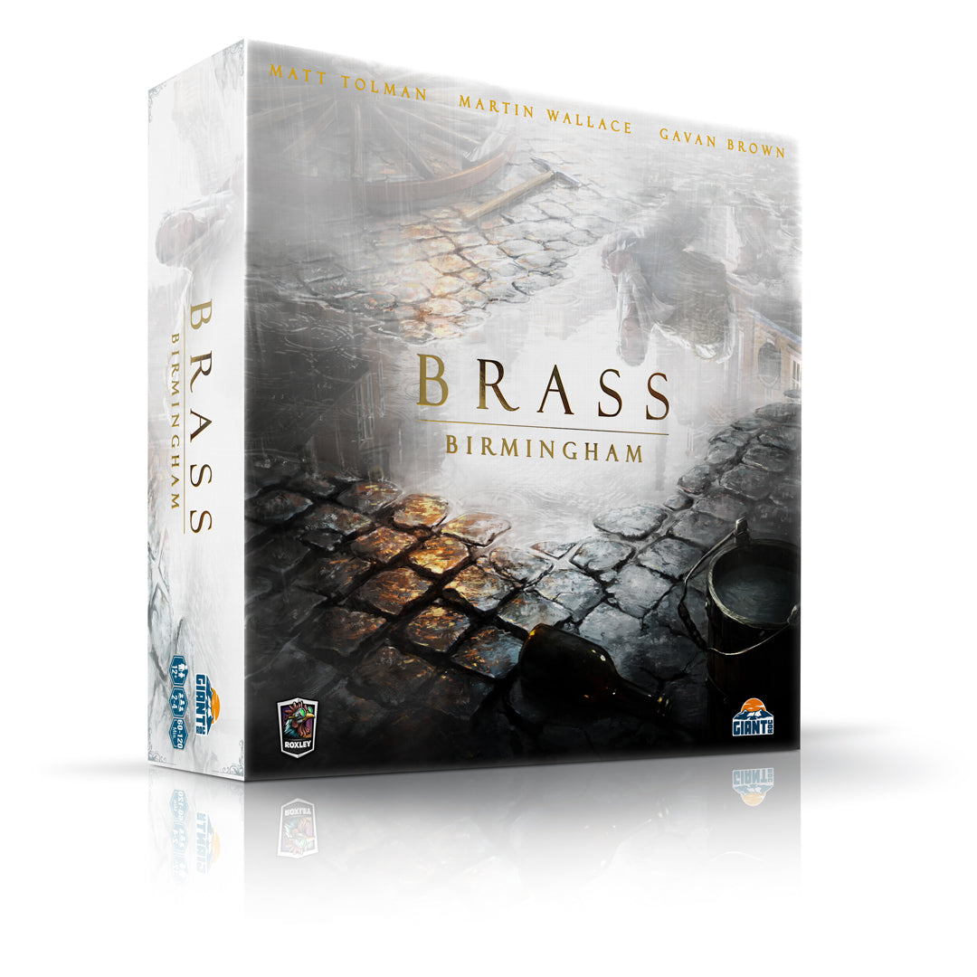 Brass: Birmingham - Deluxe Edition | Deutsch | Inkl. Pokerchips | Das Beste Brettspiel aller Zeiten | Giant Roc