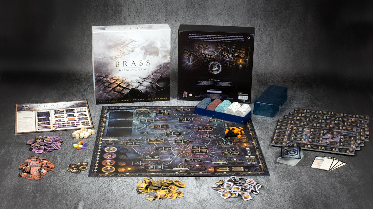 Brass: Birmingham - Deluxe Edition | Deutsch | Inkl. Pokerchips | Das Beste Brettspiel aller Zeiten | Giant Roc