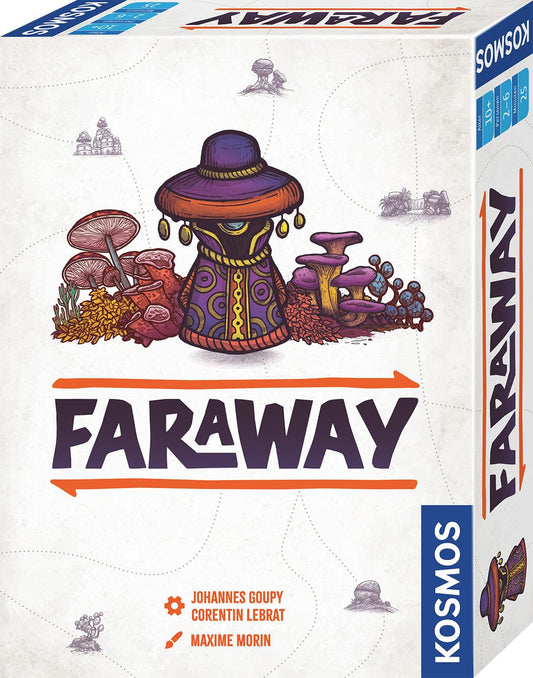 Faraway | Abenteuerliches Kartenspiel für 2-6 Spielerinnen und Spieler ab 10 Jahre | KOSMOS 684709