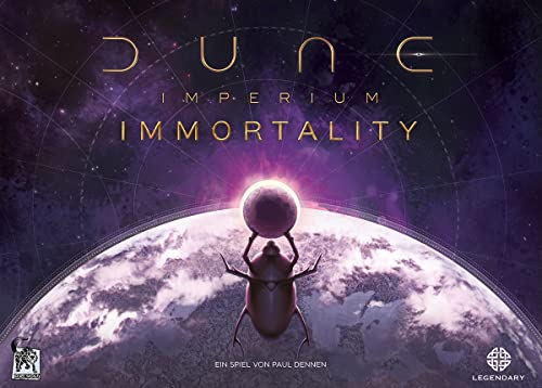 Dune: Imperium – Immortality | Erweiterung | Kennerspiel | Strategiespiel | 1-4 Spieler | Ab 13+ Jahren | 60-120 Minuten | Deutsch | Dire Wolf Digital