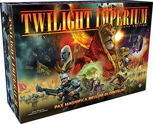 Twilight Imperium 4. Edition | Grundspiel | Expertenspiel | Strategiespiel | 3-6 Spieler | Ab 14+ Jahren | 240+ Minuten | Deutsch | Asmodee | Fantasy Flight Games