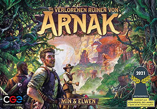 Die verlorenen Ruinen von Arnak | Grundspiel Gesellschaftsspiel, Mehrfarbig | Heidelberger Spieleverlag CZ115