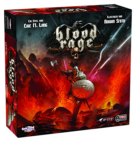 Blood Rage: Expertespiel | Grundspiel | Strategiespiel | 2-4 Spieler | Ab 12+ Jahren | 60+ Minuten | Deutsch | Asmodee | CMON